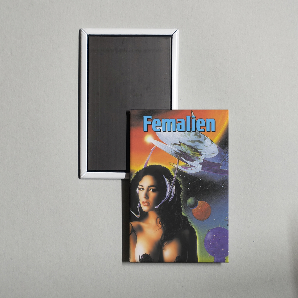 Femalien Mini Movie Fridge Magnet