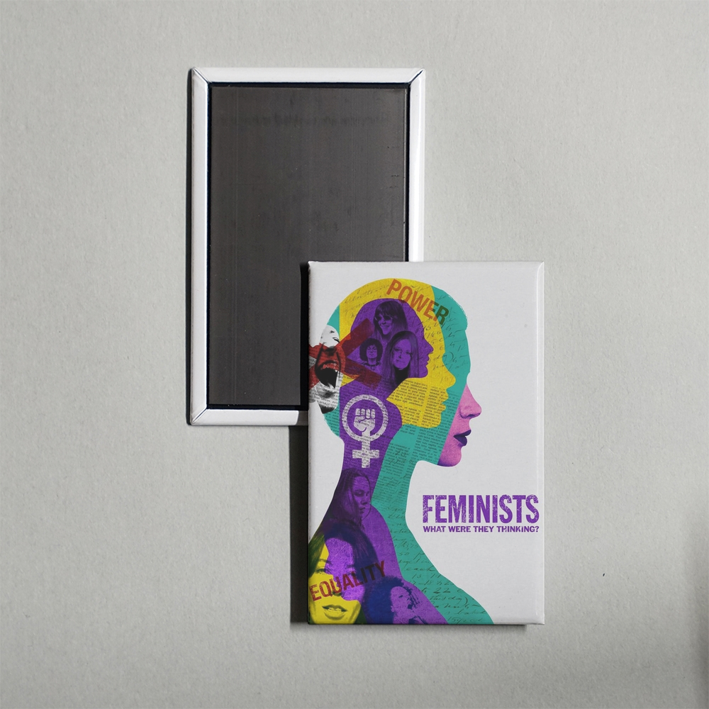Feminists What Were They Thinking Mini Movie Fridge Magnet