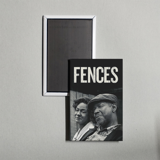 Fences Mini Movie Fridge Magnet
