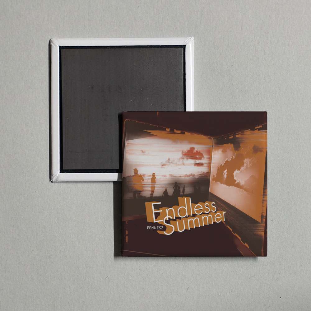 Fennesz - Endless Summer Album Cover Fridge Magnet