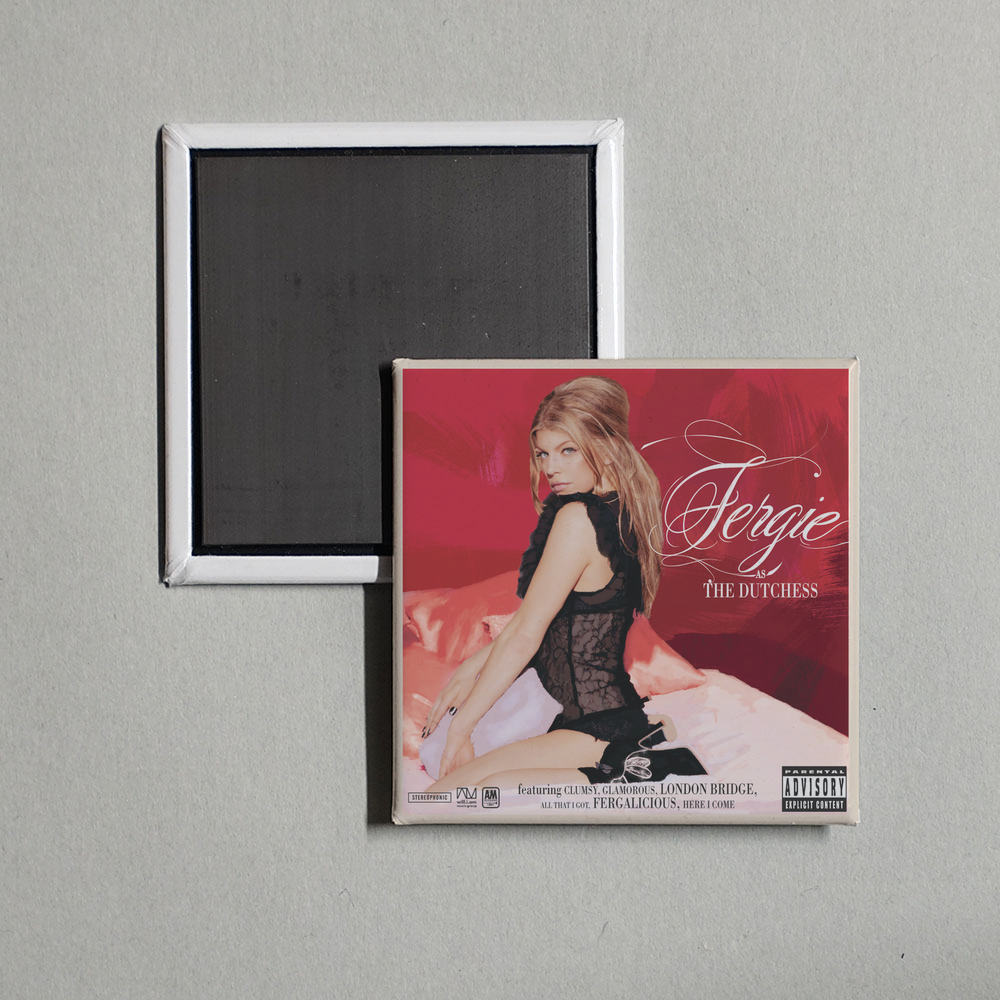 Fergie - The Dutchess Album Cover Fridge Magnet