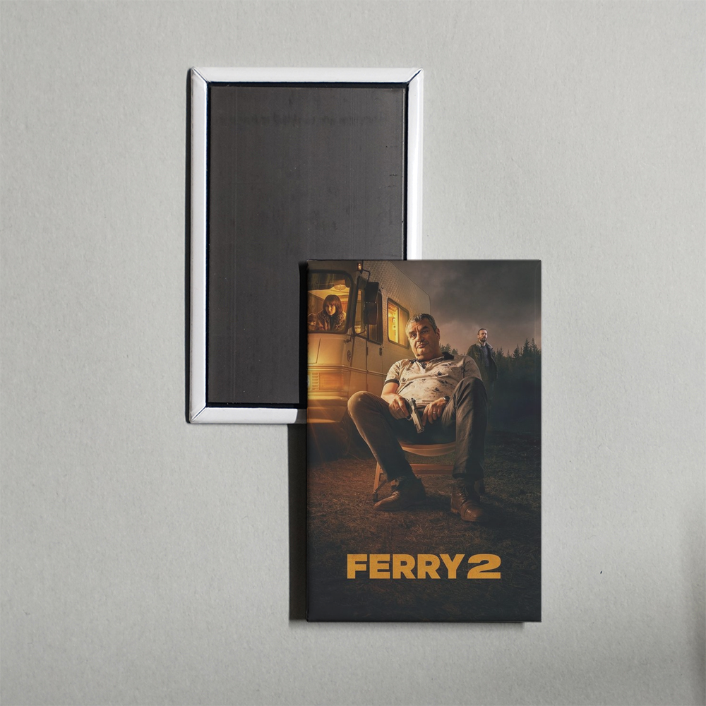 Ferry 2 Mini Movie Fridge Magnet