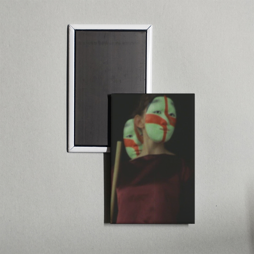 Festival of Mask Mini Movie Fridge Magnet