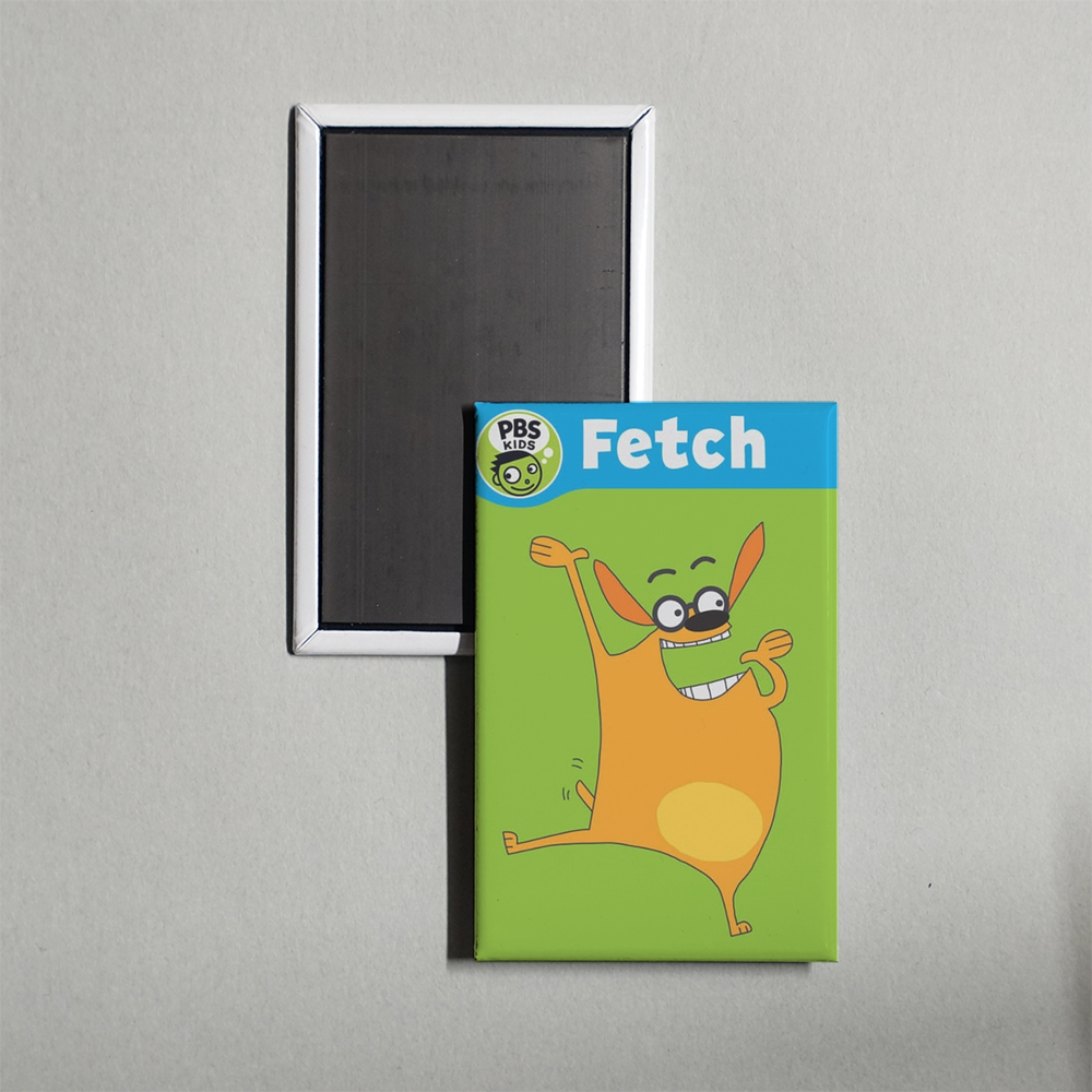 Fetch! with Ruff Ruffman TV Show Fridge Magnet