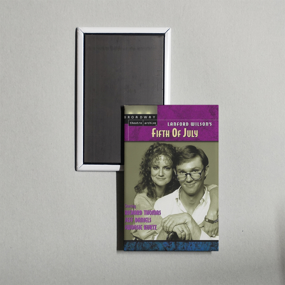 Fifth of July Mini Movie Fridge Magnet