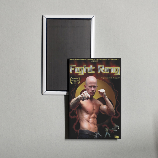 Fight Ring Mini Movie Fridge Magnet