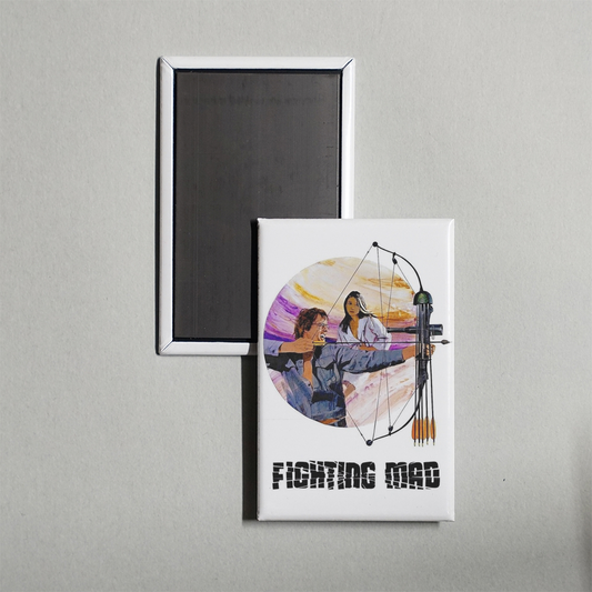 Fighting Mad Mini Movie Fridge Magnet