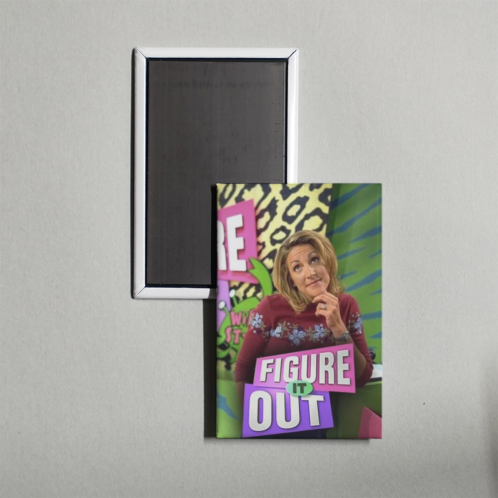 Figure It Out TV Show Fridge Magnet