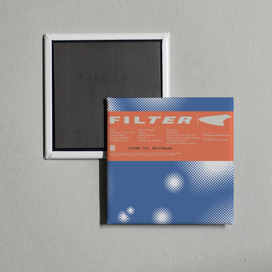 Filter - Title Of Record (Expanded Edition) Album Cover Fridge Magnet
