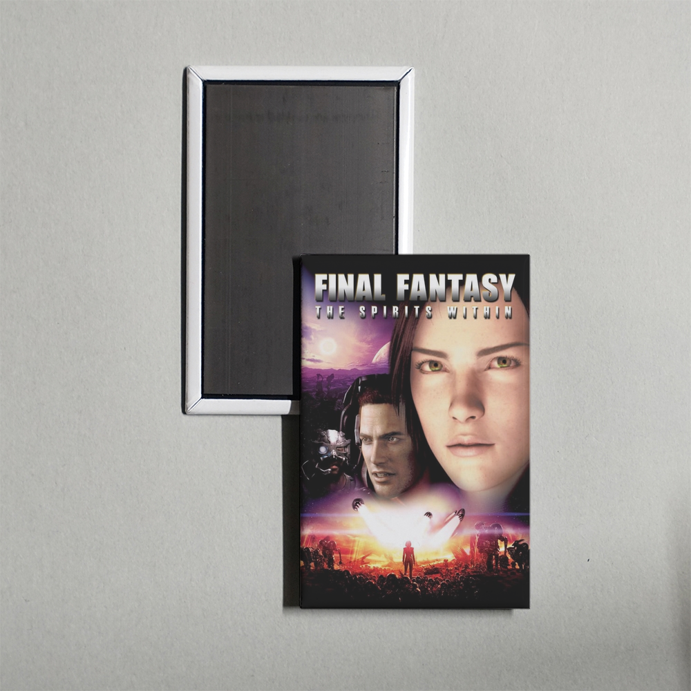 Final Fantasy The Spirits Within Mini Movie Fridge Magnet