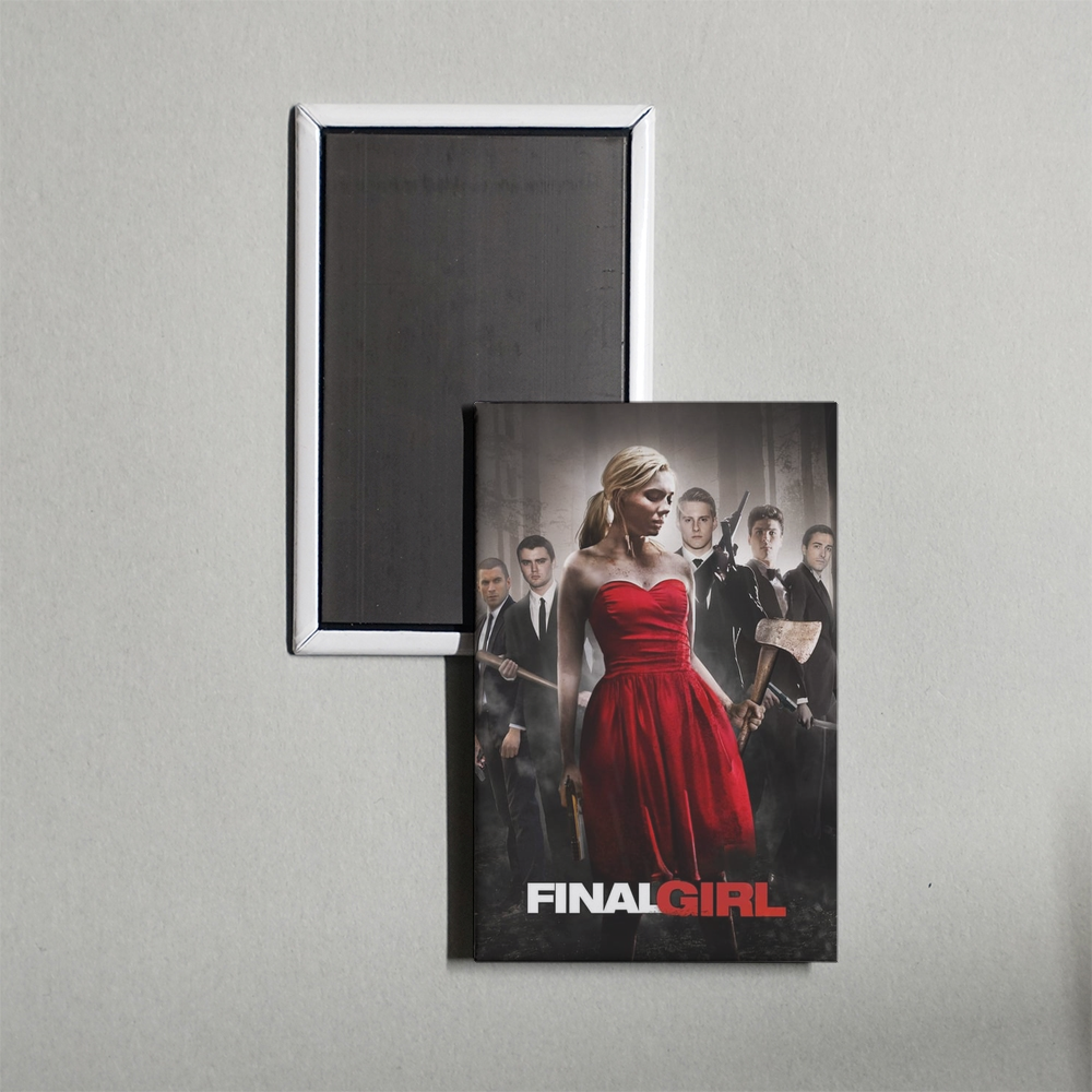 Final Girl Mini Movie Fridge Magnet