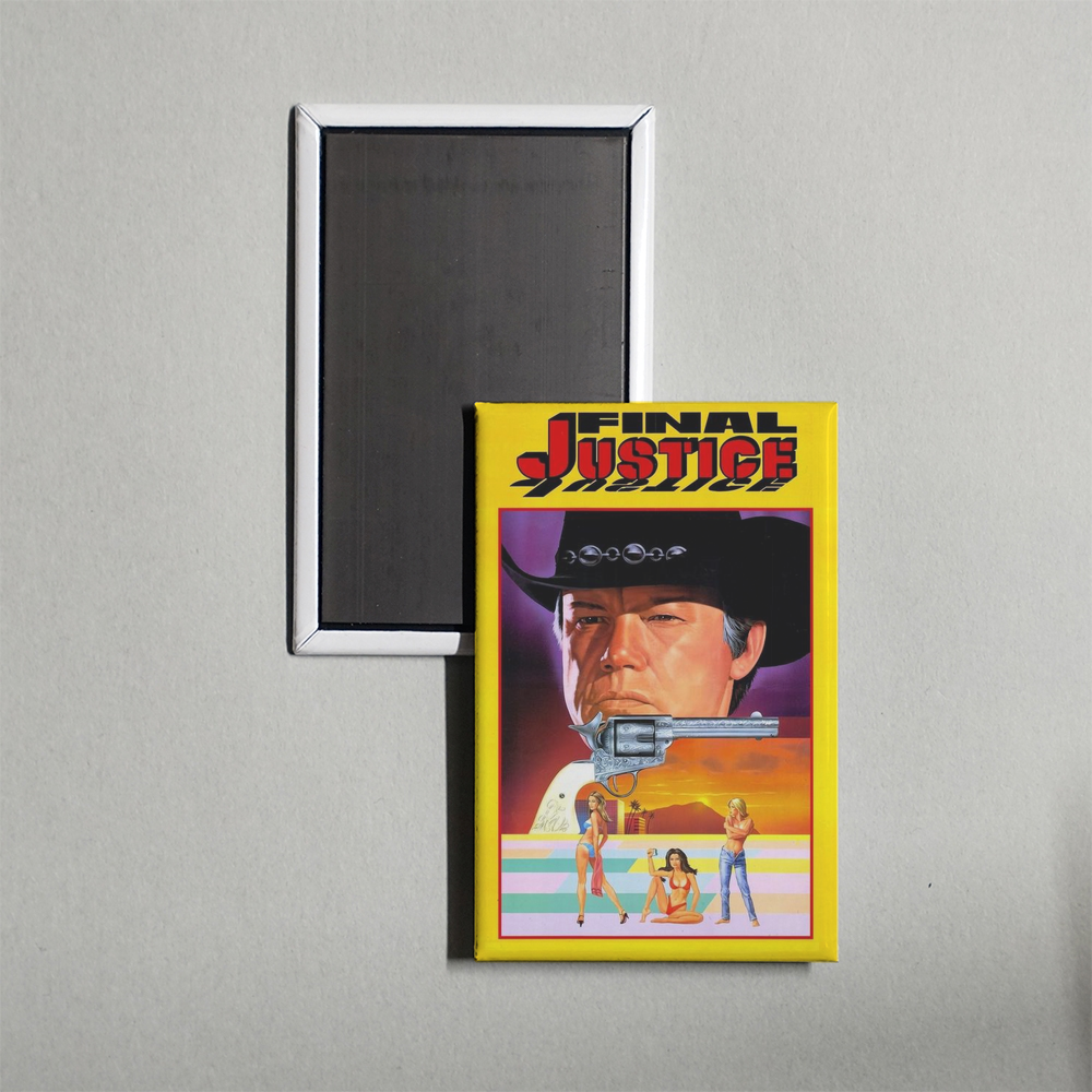 Final Justice Mini Movie Fridge Magnet