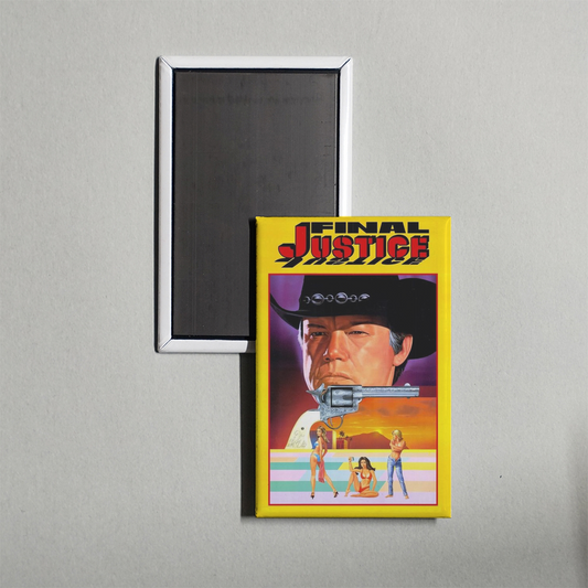Final Justice Mini Movie Fridge Magnet
