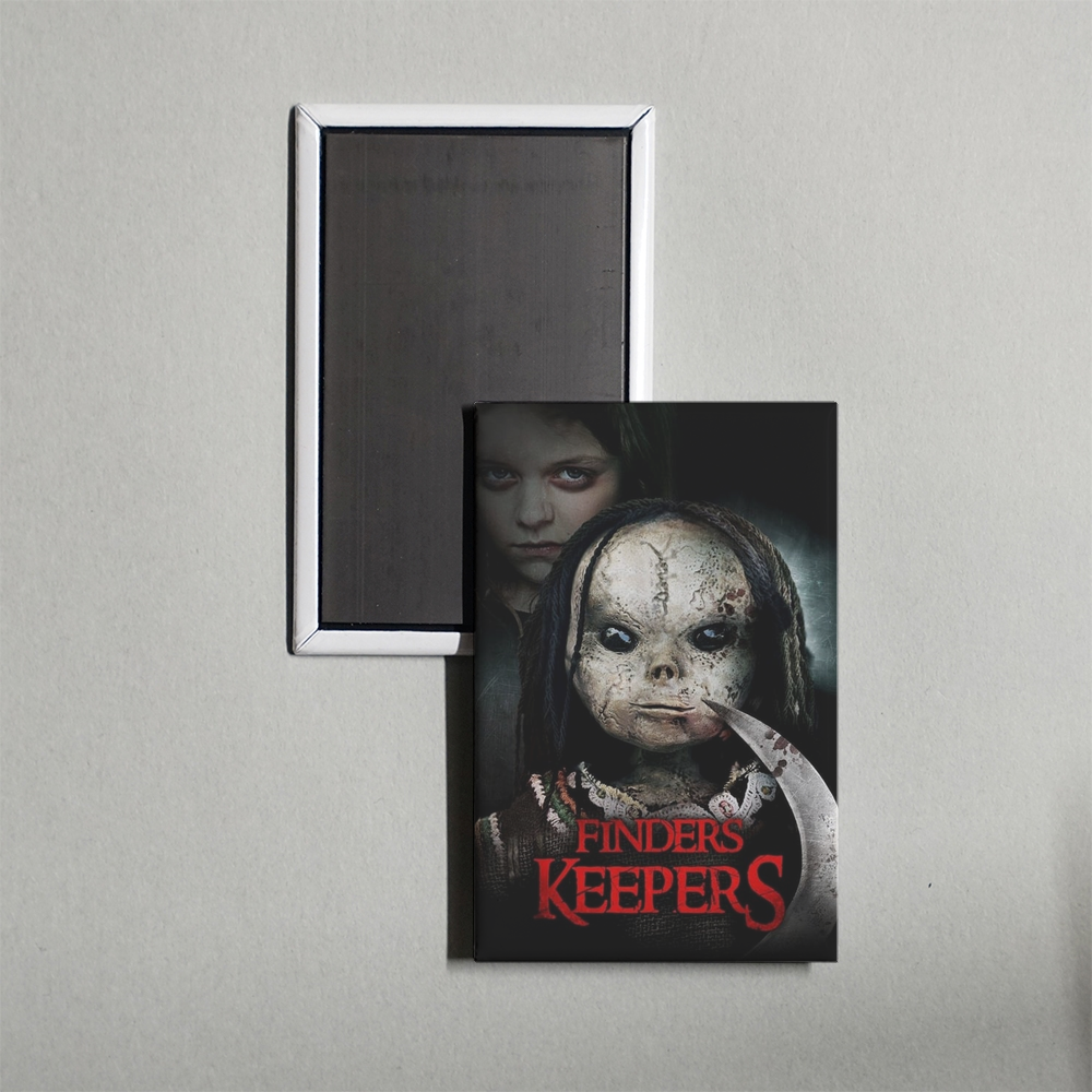 Finders Keepers Mini Movie Fridge Magnet