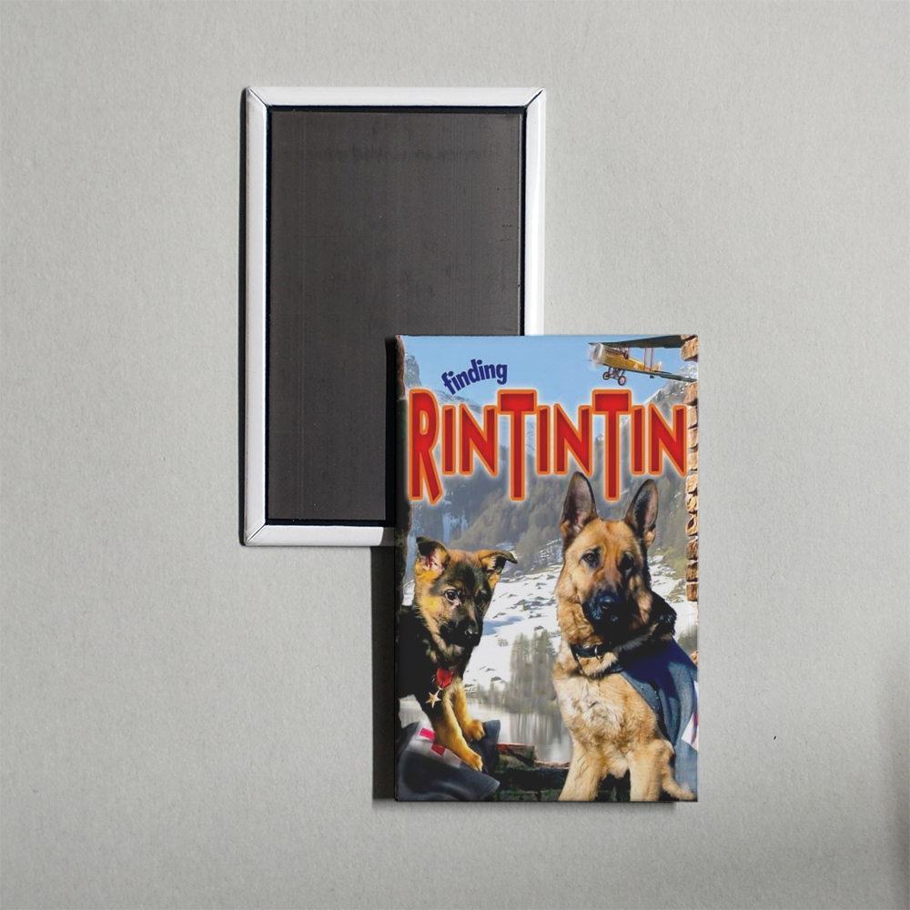 Finding Rin Tin Tin Mini Movie Fridge Magnet