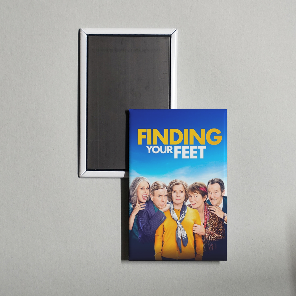 Finding Your Feet Mini Movie Fridge Magnet