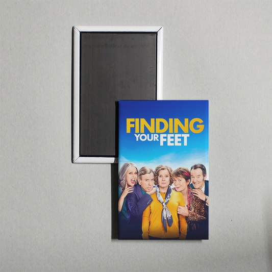 Finding Your Feet Mini Movie Fridge Magnet