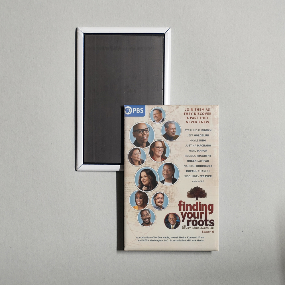 Finding Your Roots TV Show Fridge Magnet