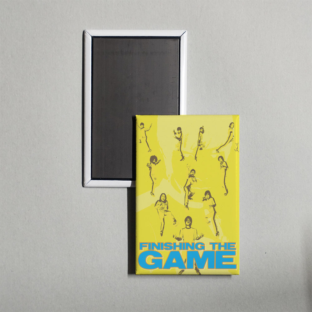 Finishing the Game The Search for a New Bruce Lee Mini Movie Fridge Magnet