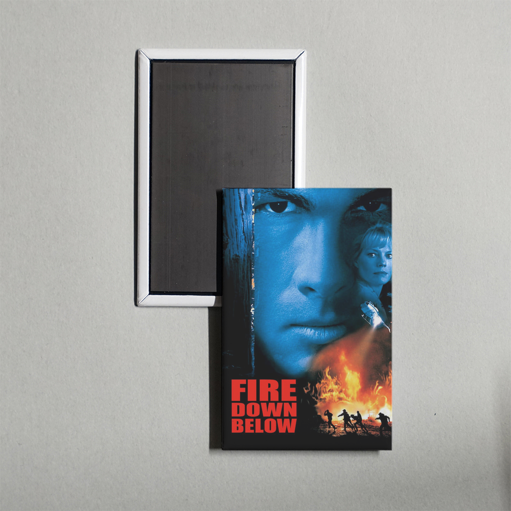 Fire Down Below Mini Movie Fridge Magnet