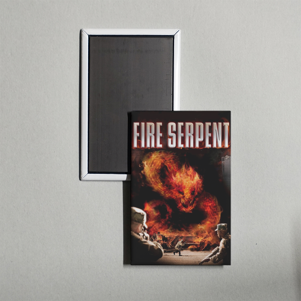 Fire Serpent Mini Movie Fridge Magnet