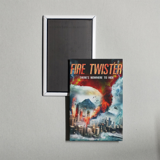 Fire Twister Mini Movie Fridge Magnet