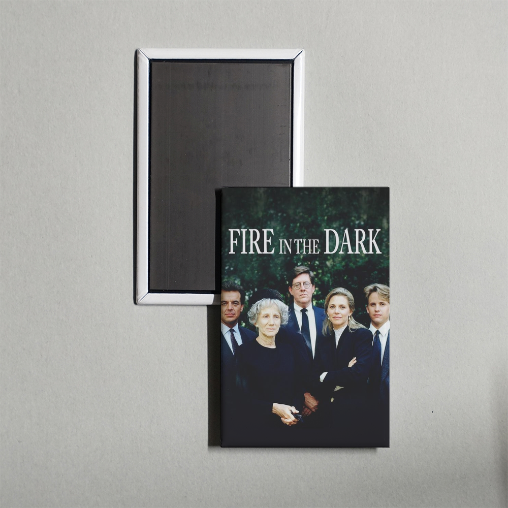Fire in the Dark Mini Movie Fridge Magnet