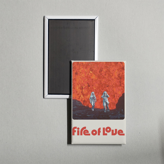 Fire of Love Mini Movie Fridge Magnet