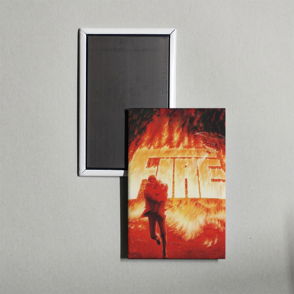 Fire! Mini Movie Fridge Magnet