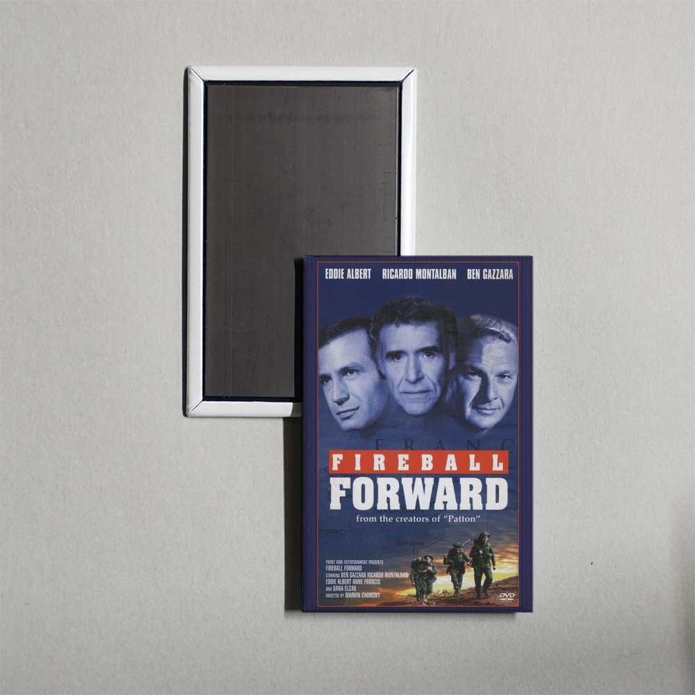 Fireball Forward Mini Movie Fridge Magnet