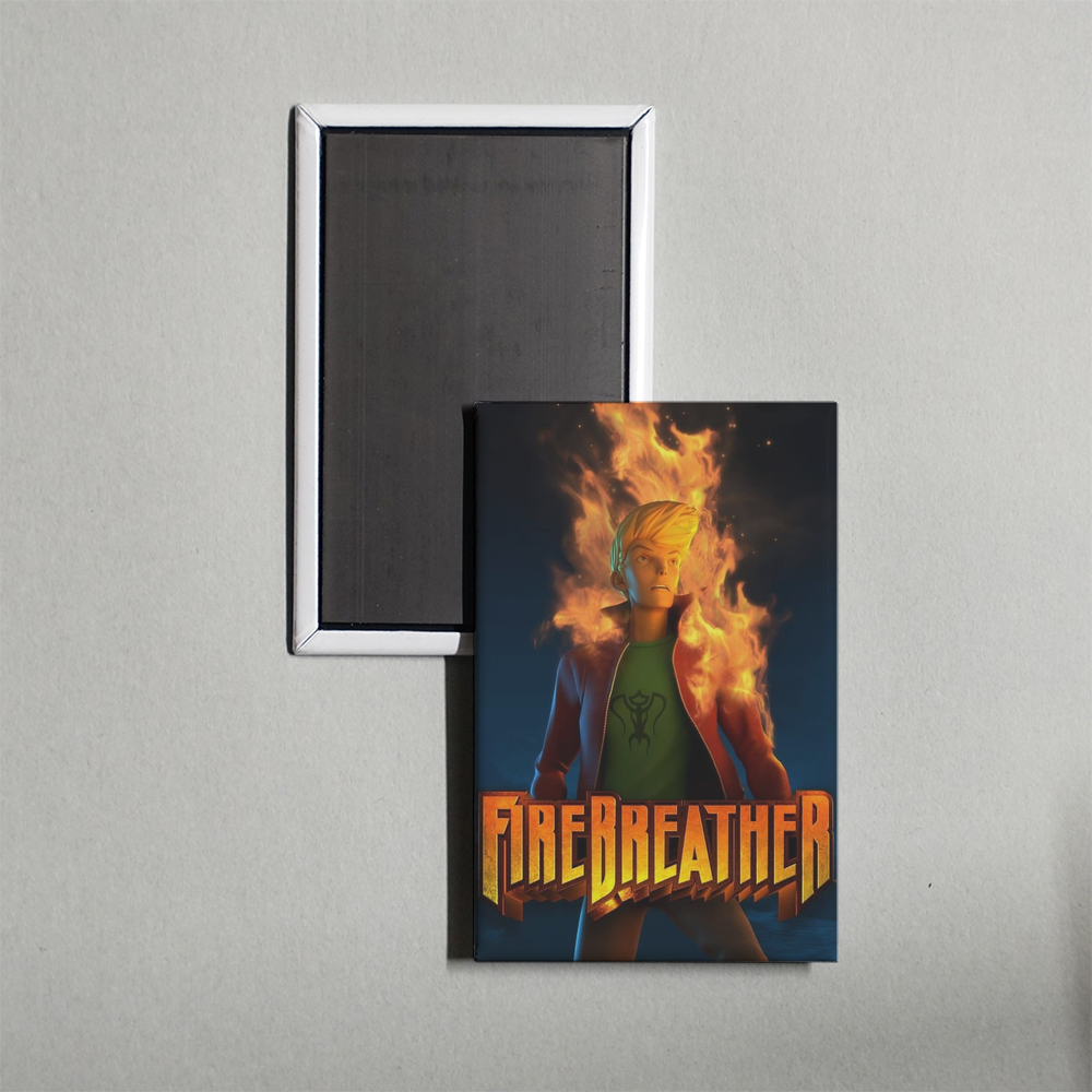 Firebreather Mini Movie Fridge Magnet