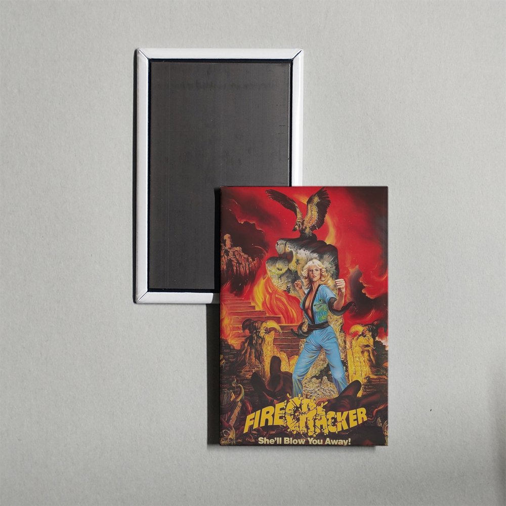 Firecracker Mini Movie Fridge Magnet
