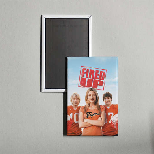 Fired Up! Mini Movie Fridge Magnet