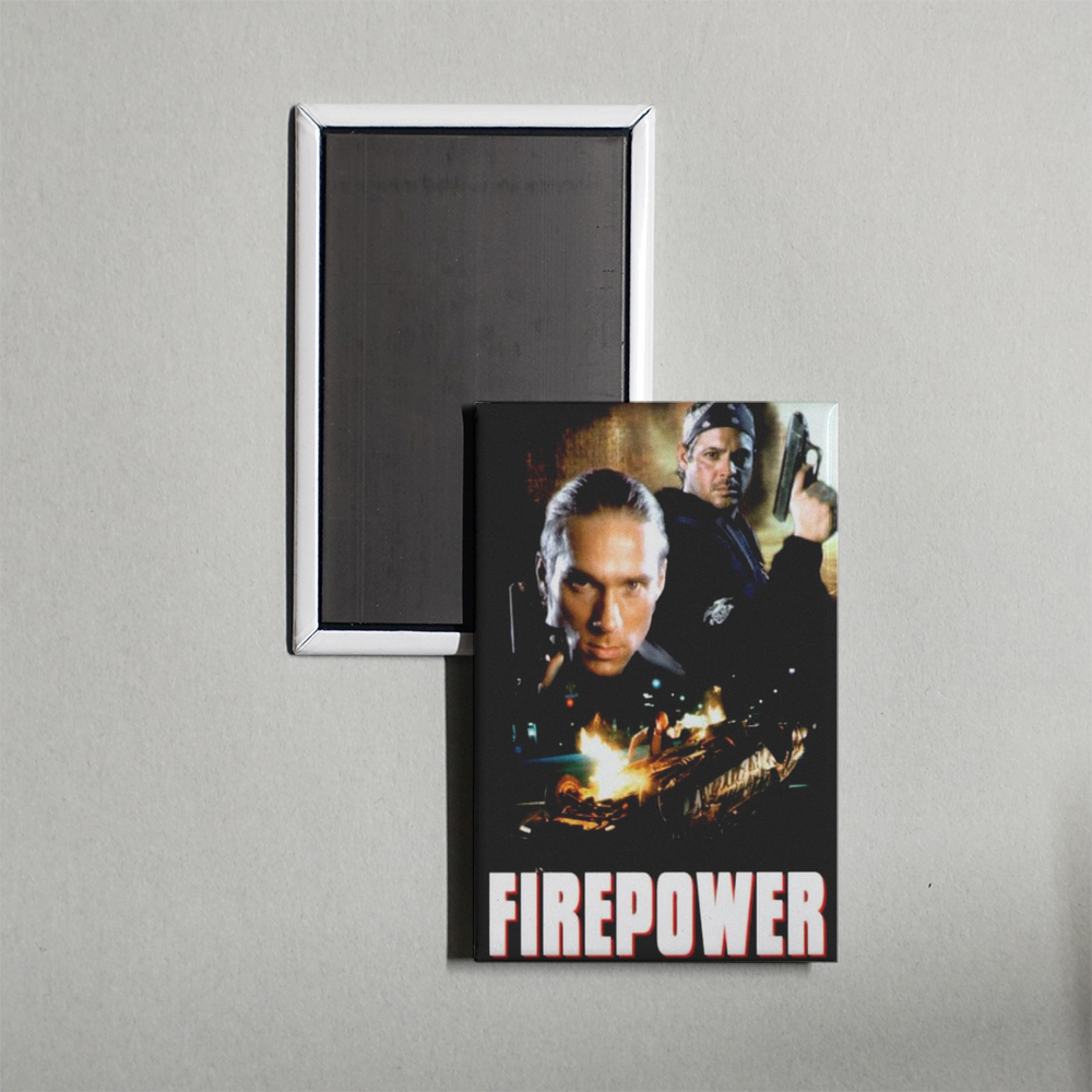 Firepower Mini Movie Fridge Magnet