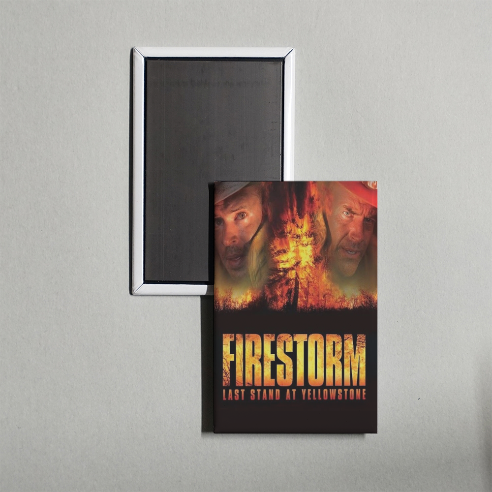 Firestorm Last Stand at Yellowstone Mini Movie Fridge Magnet