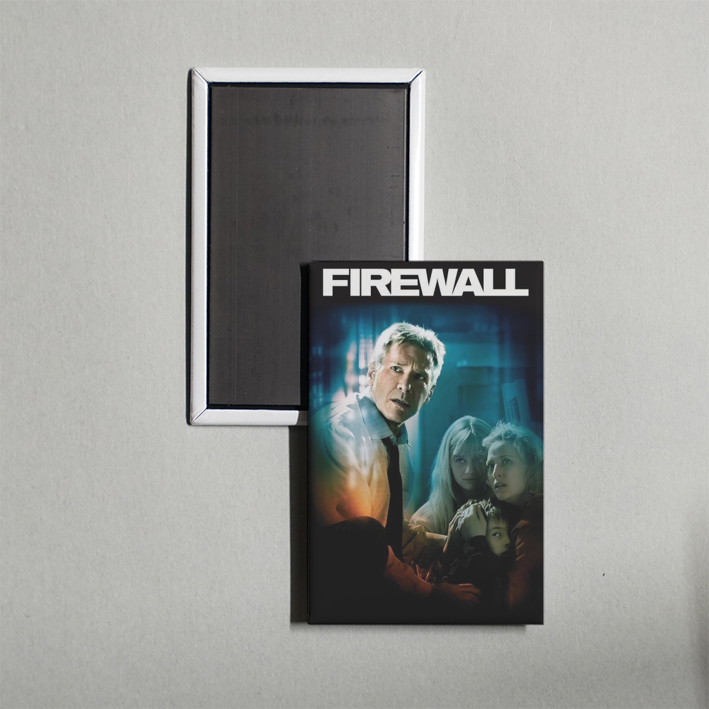 Firewall Mini Movie Fridge Magnet