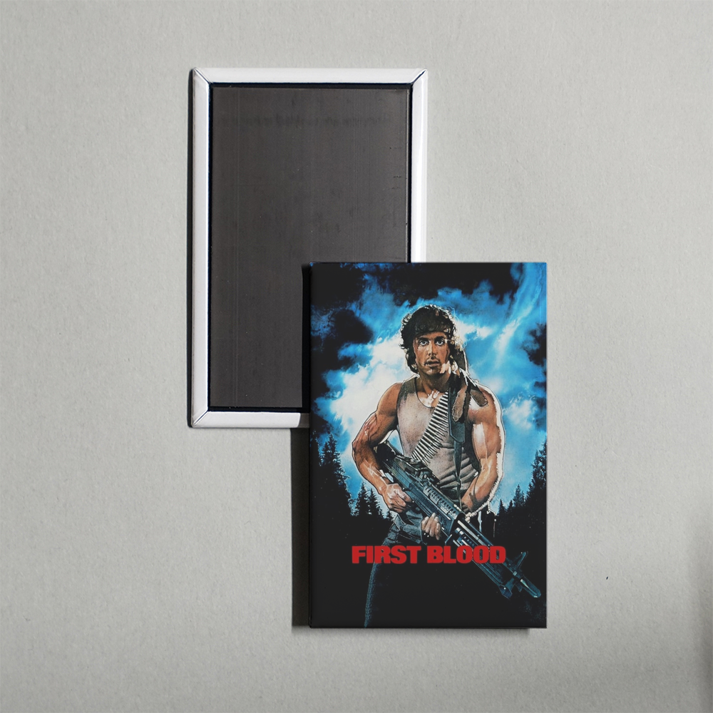 First Blood Mini Movie Fridge Magnet
