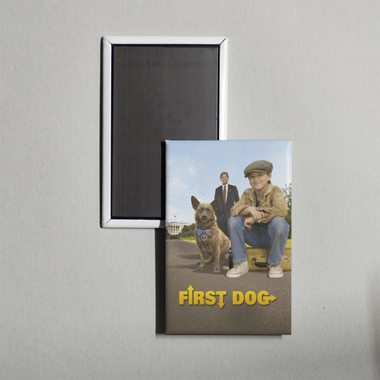 First Dog Mini Movie Fridge Magnet