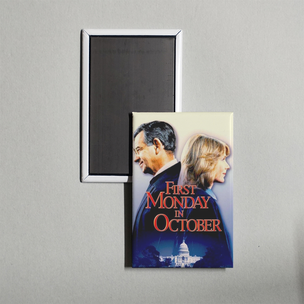 First Monday in October Mini Movie Fridge Magnet