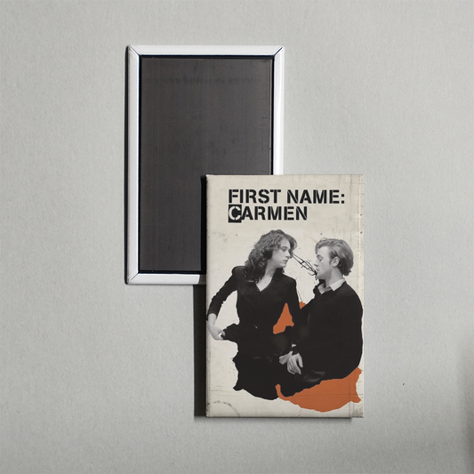 First Name Carmen Mini Movie Fridge Magnet