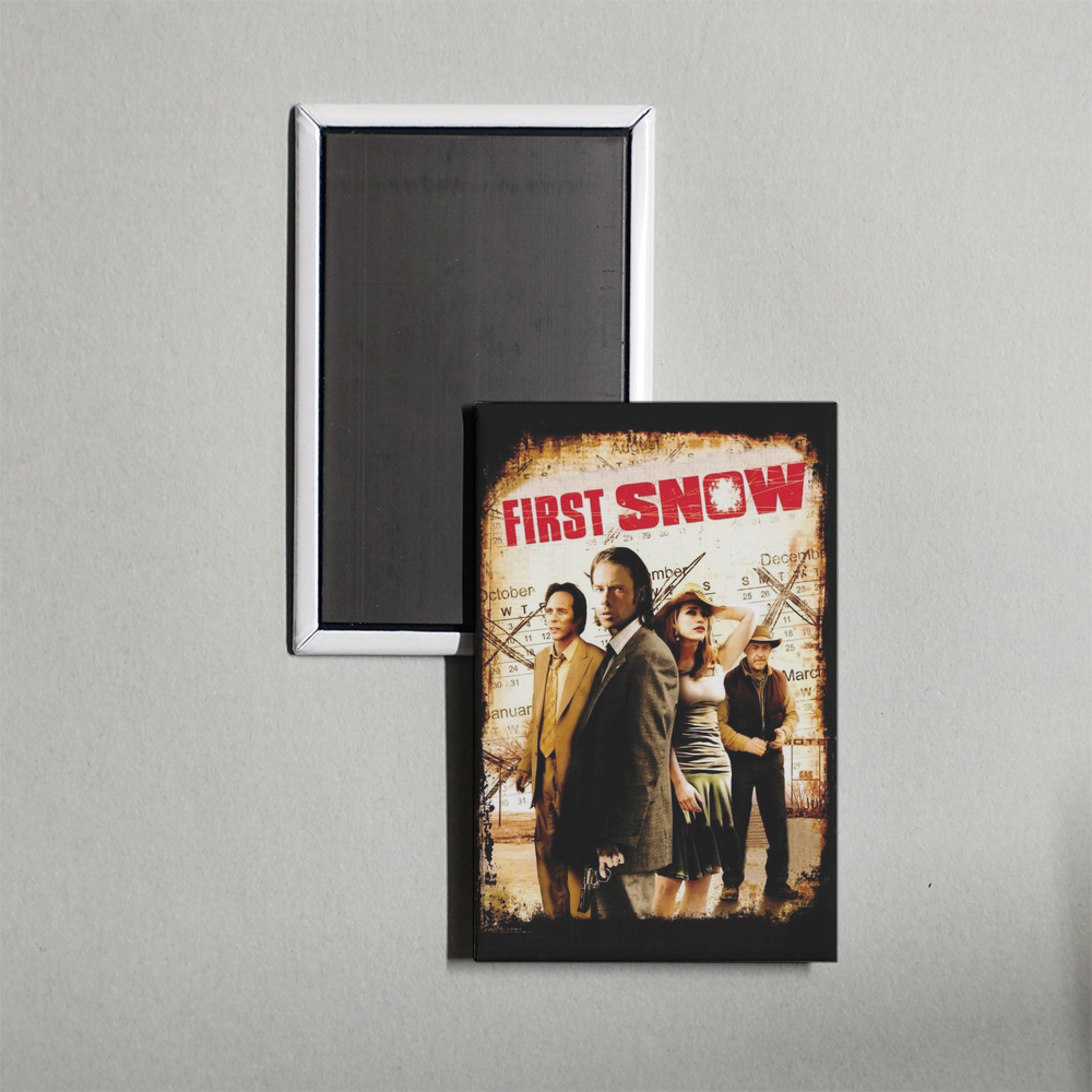 First Snow Mini Movie Fridge Magnet
