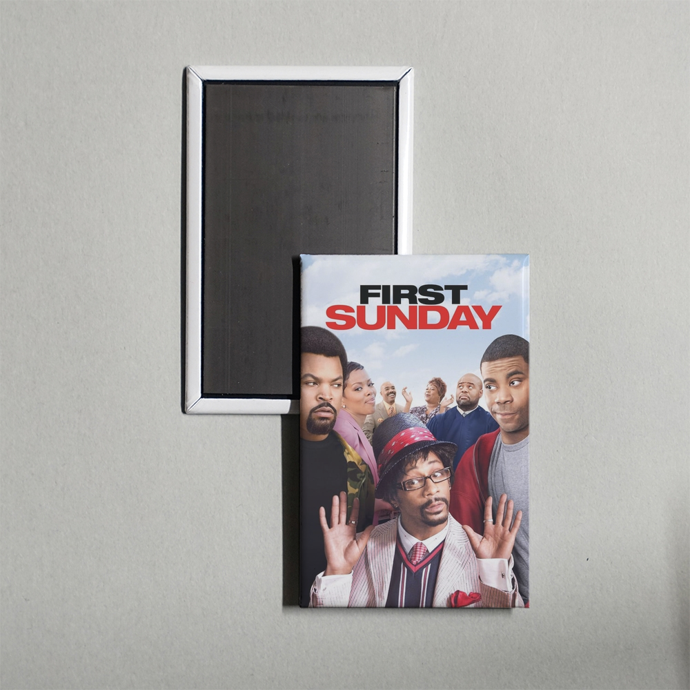First Sunday Mini Movie Fridge Magnet