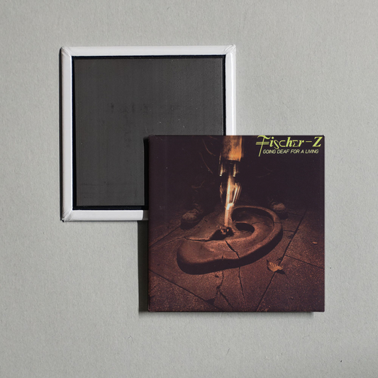 Fischer-Z - Going Deaf For A Living Album Cover Fridge Magnet