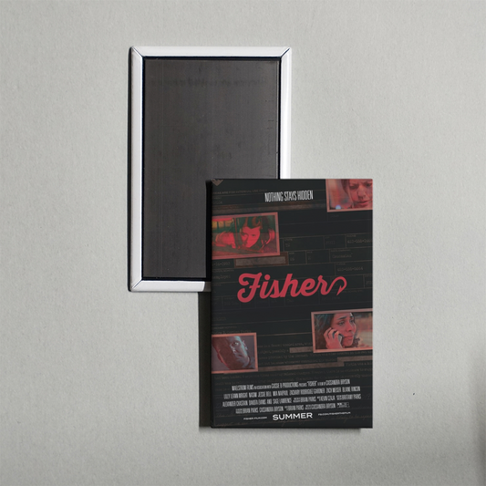 Fisher Mini Movie Fridge Magnet