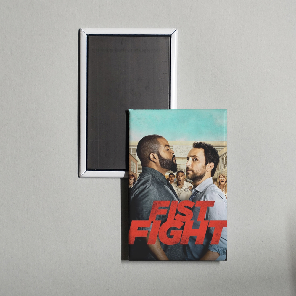Fist Fight Mini Movie Fridge Magnet