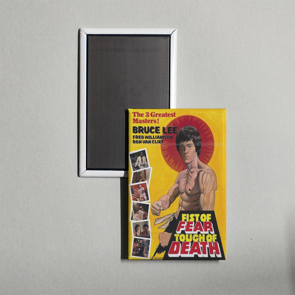Fist of Fear, Touch of Death Mini Movie Fridge Magnet
