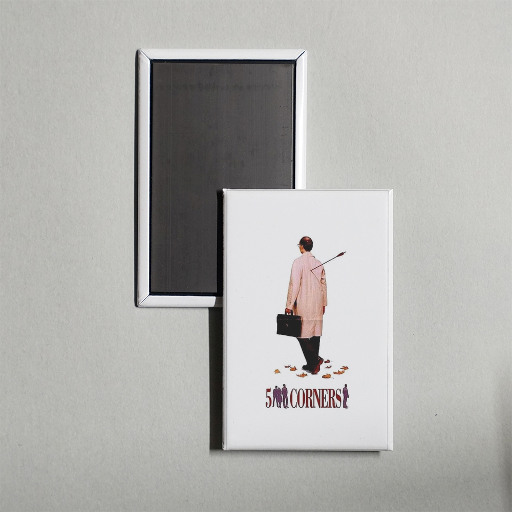 Five Corners Mini Movie Fridge Magnet
