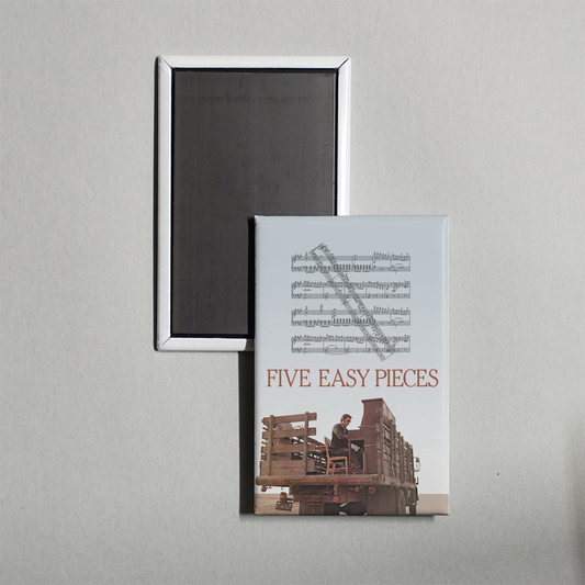 Five Easy Pieces Mini Movie Fridge Magnet