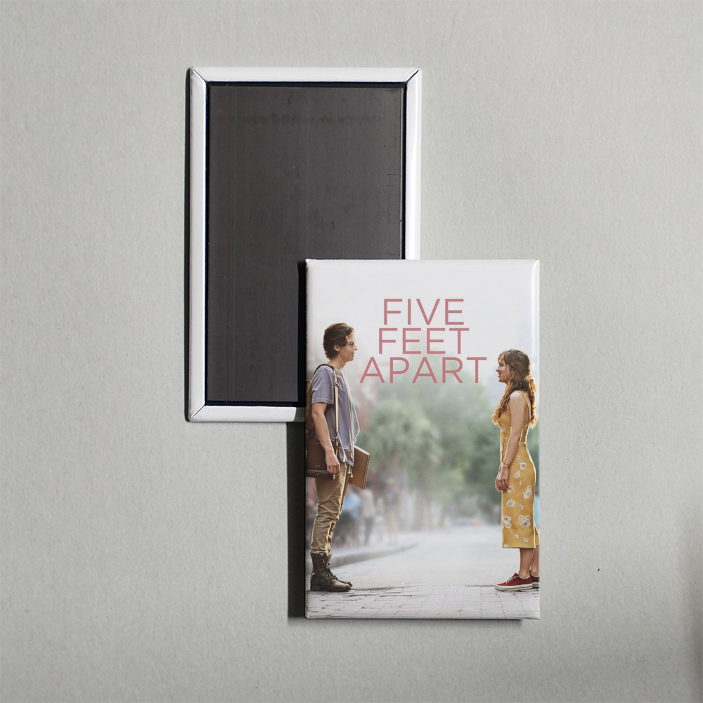 Five Feet Apart Mini Movie Fridge Magnet