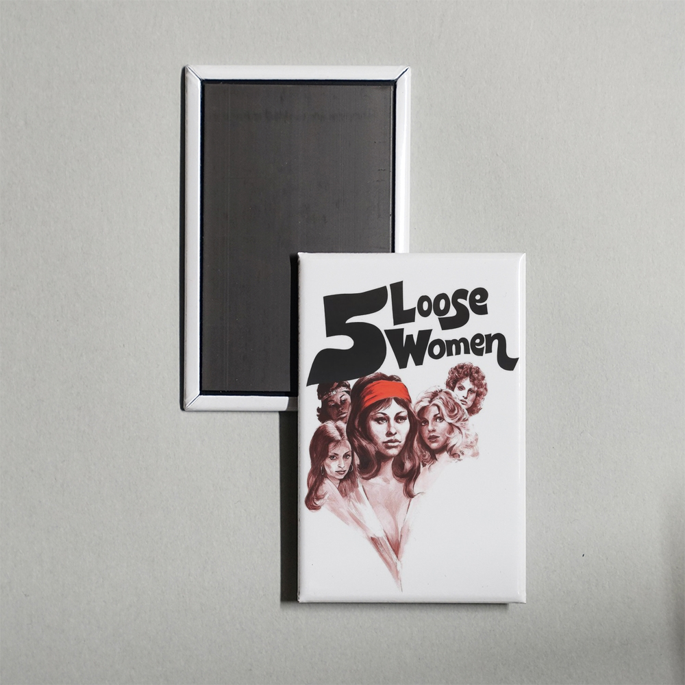 Five Loose Women Mini Movie Fridge Magnet
